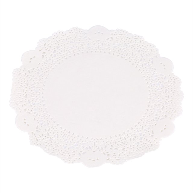 180PCS Paper Doilies Lace Assorted Size Food Grade Modern Decorative Placemats Bulk Add Elegance to Crafts, Coffee, Cake, Desert, Table, Wedding, Tableware Decoration