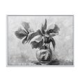 thumbnail image 1 of Designart Monochrome Still Life Of Flowers In A Vase FLOAT FRAME WALL ART, 1 of 4