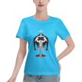 thumbnail image 1 of T-Shirt Basique à Manches Courtes pour Femme une Pièce Grand Ours, 1 of 6