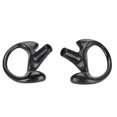 thumbnail image 1 of Ear Mould,Comfortable Black Silica Gel Silicone Ear Mould Ear Mould Replacement Time-Tested Durability, 1 of 9