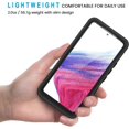 thumbnail image 4 of REQO Samsung Galaxy A53 5G Case, IP68 Waterproof Dustproof Case with Built-in Screen Protector, Rugged Full Body Shockproof Phone Cover for Samsung A53 5G, Black/Clear, 4 of 9