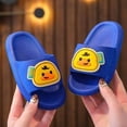 thumbnail image 2 of MIASHUI Cloud Slides for Kids Cartoon Shower Slippers Boys Girls Pool Shoes,Blue,12-15 Months, 2 of 4