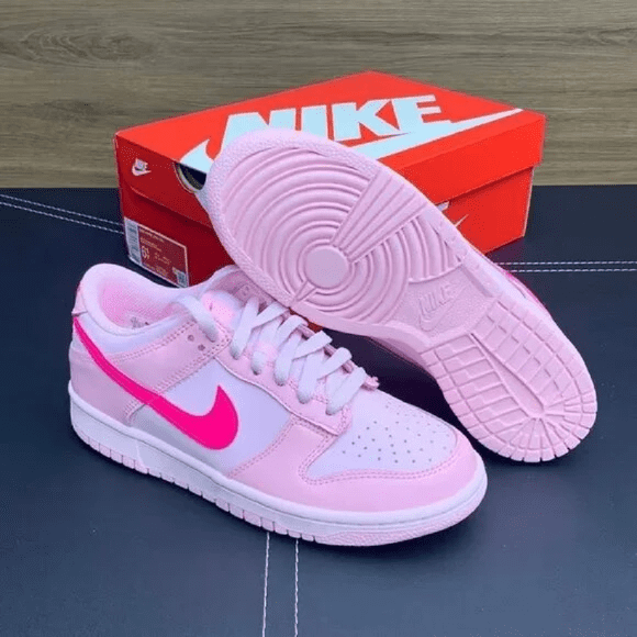 Refurbished NIKE DH9765-600 Womens Nike dunk low Triple pink, 7