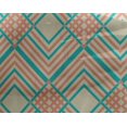 thumbnail image 4 of oneOone Georgette Viscose Fabric Diamond Geometric Print Sewing Fabric BTY 42 Inches Wide, 4 of 4
