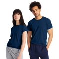 thumbnail image 5 of Hanes T-Shirt à Col Rond à Manches Courtes X-Temp pour Hommes, Lot de 2, m, Marine, 5 of 5