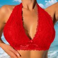 thumbnail image 1 of DecSea Front Closure Bra for Womens Cami Lace Comfort Wireless Full Coverage Womans Sleep Bra, 1 of 8
