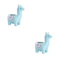 thumbnail image 4 of Wweixi 1/2/3 Animal Shape Pots Durable Materials For In Garden For Small Spaces Eco-friendly Alpaca skyblue 2PCS, 4 of 6