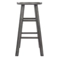 thumbnail image 4 of Winsome Ivy 24" Counter Stool Gray Finish, 4 of 5