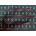thumbnail image 4 of oneOone Cotton Poplin Fabric Diamond & Paisley Block Print Fabric By The Yard 42 Inch Wide, 4 of 4