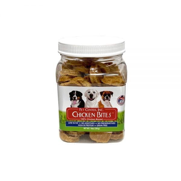 Pet Center Bouchées de Poitrine de Poulet Gâterie pour Chien