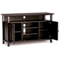 thumbnail image 3 of Simpli Home Amherst Transitional Solid Wood 54" TV Stand in Hickory Brown, 3 of 10