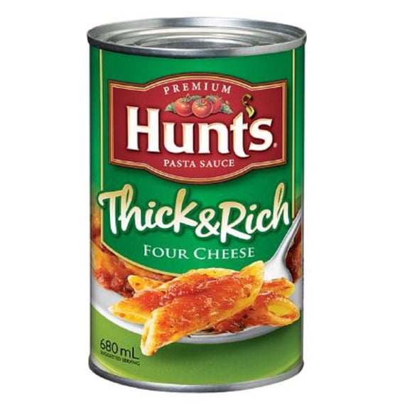 Hunt's® Quatre Fromages Épaisse & Riche Sauce pour Pâtes de Qualité Supérieure