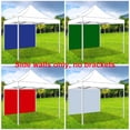 thumbnail image 1 of Up to 60% off Gifts Xihbxyly Instant Canopy Sidewall Tent Sidewall for 9.84x9.84ft Po P Up Canopy Side Wall for Indoor/Outdoor, 1 of 7