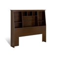thumbnail image 3 of Prepac Espresso Full and Queen Tall Slant-Back Bookcase Headboard, 3 of 3