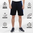 thumbnail image 2 of [5 Pack] Men's Dry-Fit Active Athletic Shorts Basketball Running Gym Workout with Two Side Pockets, 2 of 8