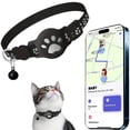thumbnail image 1 of HCBY Advanced GPS Tracking Collar for Cats, Waterproof Pet Locator No Subscription Required, Smart Electronic Collar for Cat Safety, One-Size-Fits-All Tracker for Kittens Adult Cats, 1 of 6