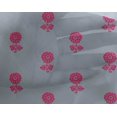 thumbnail image 4 of oneOone Georgette Viscose Fabric Floral Block Print Fabric BTY 42 Inch Wide, 4 of 4