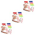 thumbnail image 2 of Youkk 6x Lightweight And Flexible Joint Dance Ribbon For Easy Maneuvering Fine Stitching Gymnastics Ribbon 3Set, 2 of 6