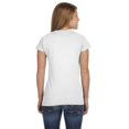 thumbnail image 3 of Gildan T-Shirt Softstyle pour Femmes, TG, Blanc, 3 of 3