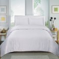 thumbnail image 1 of Home Sweet Collection 3 PC Duvet set Solid Egyptian Cotton (Full, White), 1 of 3