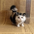 thumbnail image 3 of Simulation Cat Toys Plush Toys Simulation Animal Models Childrens Gifts, 3 of 4