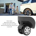 thumbnail image 3 of Wheel Replacement, ABS Rubber Travel Luggage Universal Wheel Suitcase Wheel Replacement for Warehouse Store School Hospital, 3 of 7