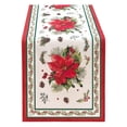 thumbnail image 1 of Yhmxh Christmas Decorations 13 X 72 Inch Christmas Table Runner For Kitchen Decoration Dinner Christmas Holiday Birthday Party Table Home Decoration Christmas Gifts for Kids Christmas Ornaments, 1 of 6