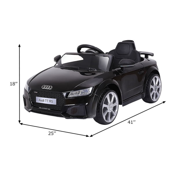 Gymax 12V Audi TT RS Electric Kids Ride On Car Licensed Remote