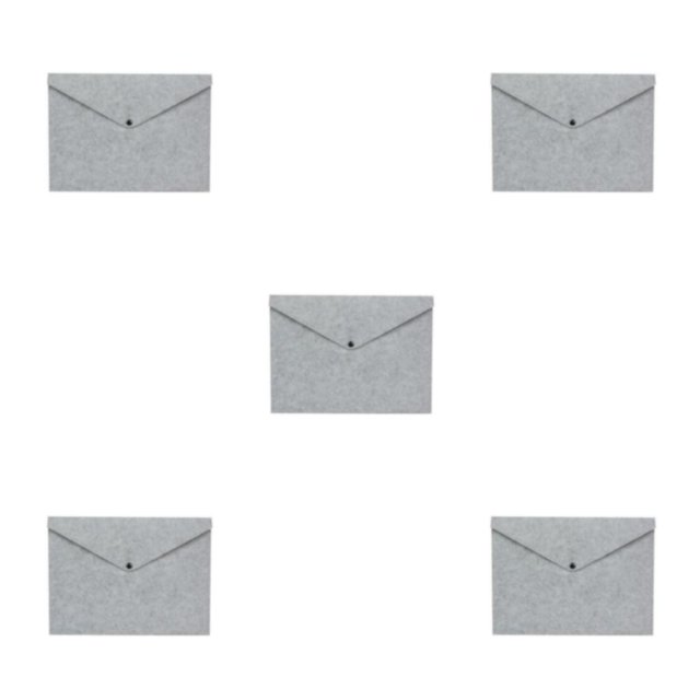 Wweixi File Document Bag Stay Organized And Enjoy Durable Felt Felt Folder Organizer light grey 5Set