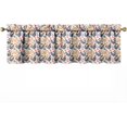 thumbnail image 1 of 1 Piece Chicken Kitchen Curtains and Valances Set for Windows Rooster Kitchen Window Curtains Over Sink Decor 18x54 in, 1 of 5
