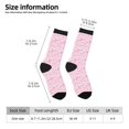 thumbnail image 2 of Lsque Ribbon Bow Printed Men's Crew Socks, Soft Durable Breathable Moisture-Wicking with Odor Control Cotton socks, 2 of 6