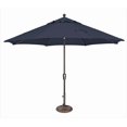 thumbnail image 1 of SimplyShade 11 ft. Catalina Octagon Push Button Tilt Market Umbrella  Navy, 1 of 2