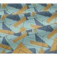 thumbnail image 5 of oneOone Viscose Jersey Fabric Rectangle & Triangle Geometric Print Fabric BTY 60 Inch Wide, 5 of 5