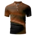 thumbnail image 3 of BOBOGOJP Polos à Manches Courtes pour Hommes avec Col, Évacuation de l'Humidité, Polo de Performance à Séchage Rapide, Polo Décontracté à Manches Courtes pour Hommes (Orange,G), 3 of 4