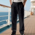thumbnail image 1 of Ceisia Pantalon Habillé en Coton à Rayures Rétro Droit Décontracté pour Homme, Cadeau, Doux, Structuré, Mince, à Rayures, Multicolore, 1 of 9