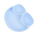 thumbnail image 2 of Assiette pour Bébé en Silicone, Assiette Compartimentée à Succion pour Enfants, Tout-Petits, Garçons, Filles, 2 of 8