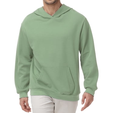 Pepypepy Men’s Pullover Hoodie, Lightweight Cotton Hooded Sweatshirt, Size: S-XXL