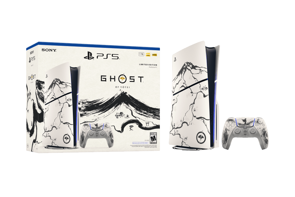 PlayStation®5 Console – Ghost of Yōtei Black Limited Edition PlayStation®5 Console – Ghost of Yōtei Black Limited Edition