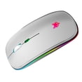 thumbnail image 3 of ZLight 2.4GHz Wireless Mouse 800/1200/1600/2400 DPI Gaming Mice Portable Office Replacement Accessories Laptop Notebook Silver 1Set, 3 of 6