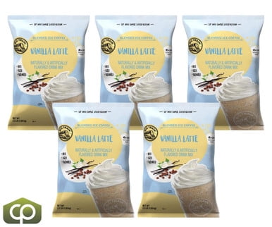 Big Train Versatile Vanilla Latte Blended Ice Coffee Mix – Premium Arabica Foundation & Ultimate Multi-Application Drink Customization, 3.5 lb. (1.59 kg)