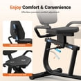 thumbnail image 3 of MERACH Exercise Bike, Recumbent Indoor Cycling Bicycle for Home with Smart Bluetooth and Exclusive App Connectivity, LCD, Heart Rate Handle, 3 of 9