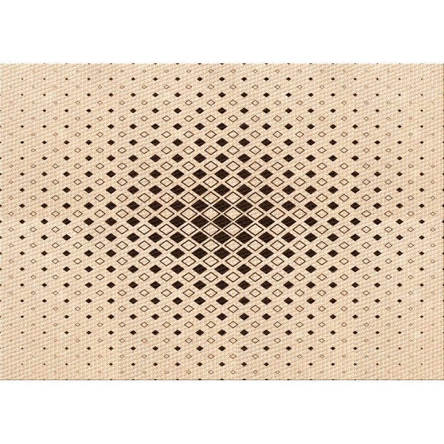 Ahgly Company Tapis d'Intérieur Lavables en Machine Rectangulaire Transitionnel Brun Bronze, 2' x 3'