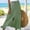 Green, variant on Daiosportswear Womens Button Front Flowy Maxi Skirt A Line Cotton Linen Skirts Pleated Long Skirt,maxi skirt White 4(S)
