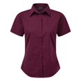 thumbnail image 1 of Premier Blouse en Popeline à Manches Courtes / Chemise de Travail Unie, 1 of 3