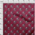 thumbnail image 2 of oneOone Cotton Silk Fabric Leaves|Bird & Floral Block Decor Fabric Printed BTY 42 Inch Wide, 2 of 4