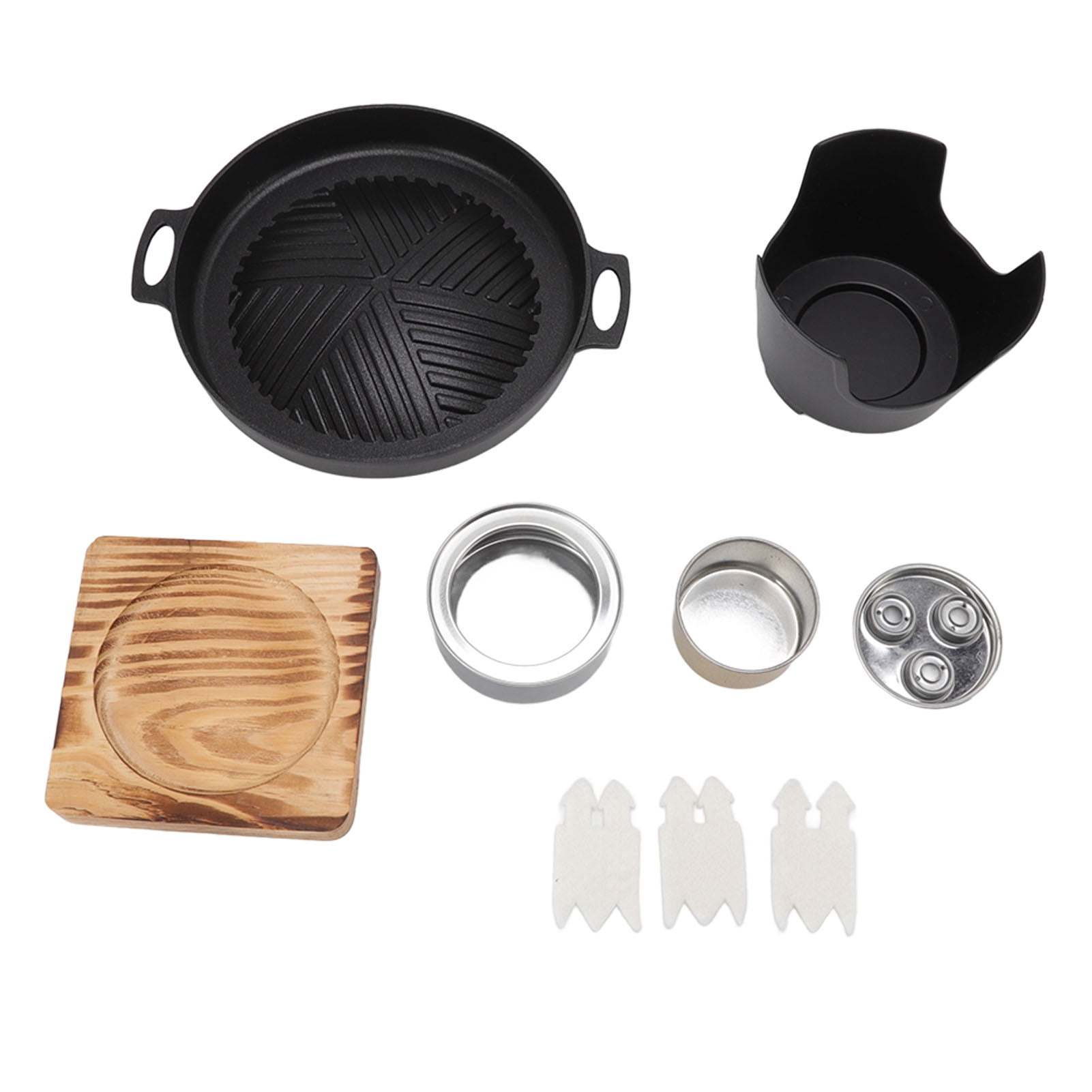 Mini BBQ Grill, Easy Assembly Small Barbecue Grill Food Grade Stick Proof Smokeless  For Camping For Home HN BBQ18A,HN BBQ18D