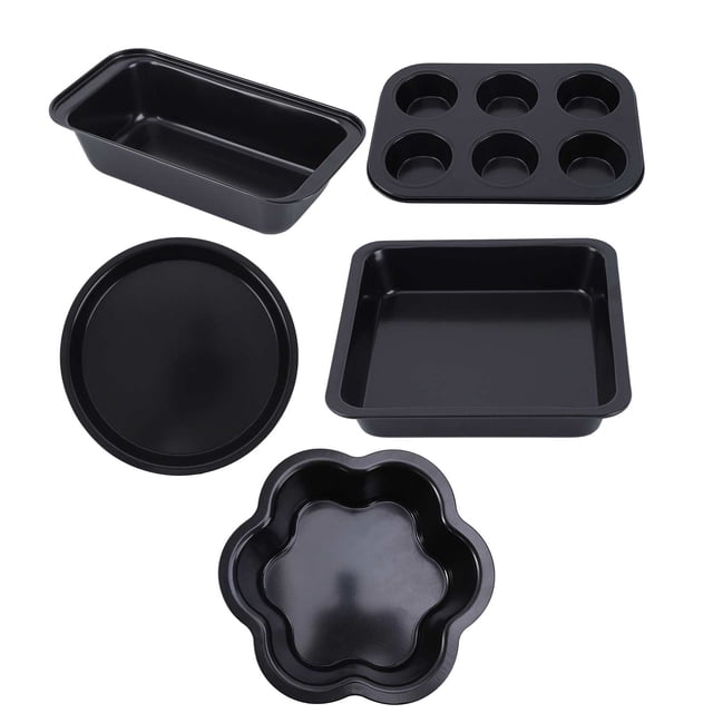 Nonstick Bakeware Sets Baking Pans Set Toaster Oven Trays Kitchen Baking With Pizza Pan Cake Pan Bread Loaf Box Pan Cookie Sheet