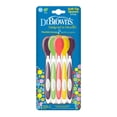 thumbnail image 2 of Dr. Brown's Designed to Nourish Soft-Tip Toddler Feeding Spoons, Color Variety, 4m+, 2 of 4