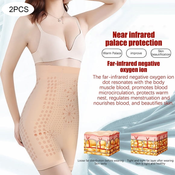 zanvin Body Shaper for Women Tummy Control, Holiday Item 2pcs Far Infrared Negative Oxyge Shaping And Lifting Hips Bodysuit Graphene Honeycomb Body Shaping Briefs Breathable Shapewear
