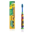 thumbnail image 1 of GUM® Crayola™ Kids' Deep Clean Toothbrush, Soft Bristles, Ages 5+, 1 Count, 1 of 4